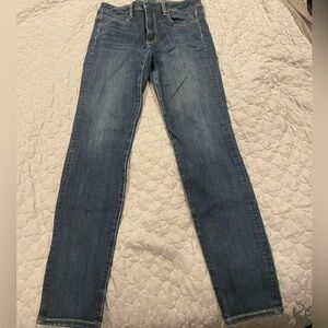 American Eagle High Rise Jeggings Dark Wash Size 6